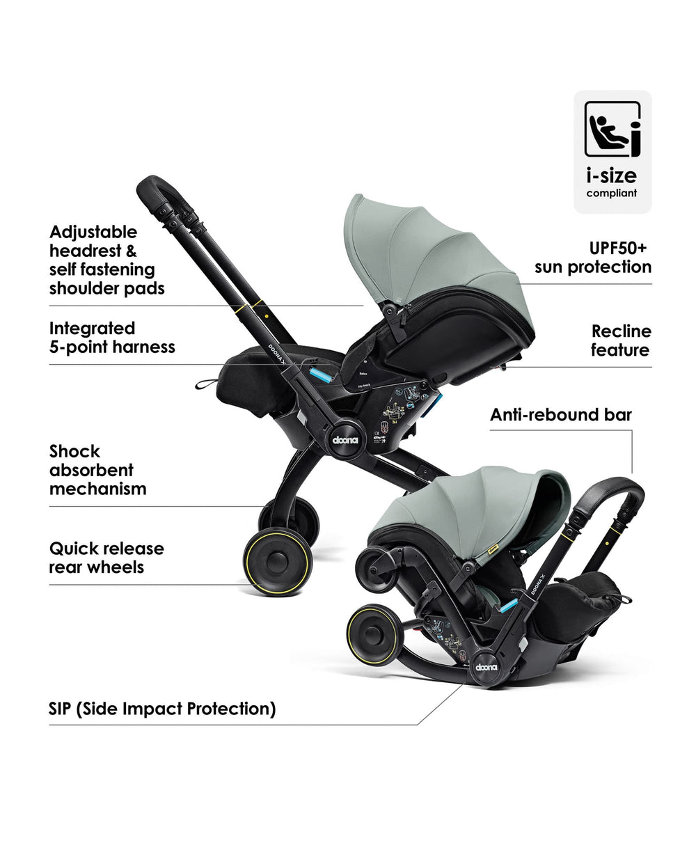 Doona Baby Car Seats Doona X Car Seat &amp; Stroller - Dusty Sage