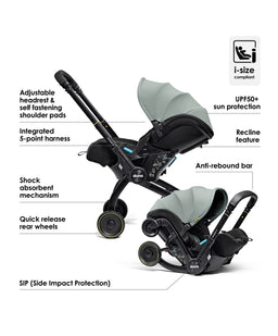 Doona Baby Car Seats Doona X Car Seat & Stroller - Dusty Sage
