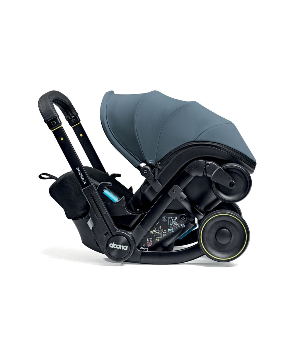 Doona Baby Car Seats Doona X Car Seat &amp; Stroller Dusty Sage with ISOFIX Base - Ocean Blue