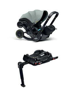 Doona Baby Car Seats Doona X Car Seat & Stroller Dusty Sage with ISOFIX Base - Slate Green