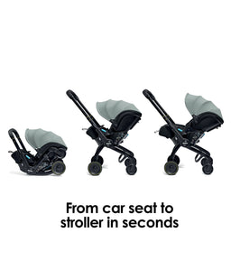 Doona Baby Car Seats Doona X Car Seat & Stroller Dusty Sage with ISOFIX Base - Slate Green