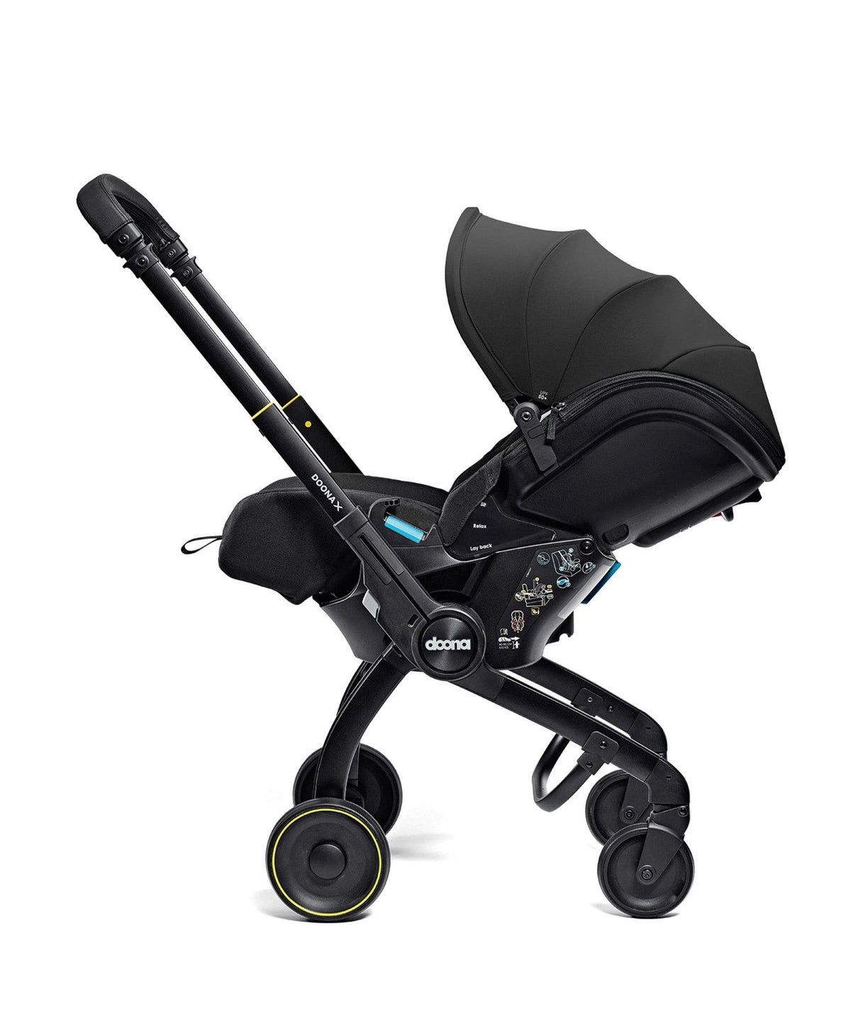 Doona X Car Seat & Stroller With FOC Bag - Nitro Black – Mamas