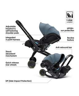 Doona Baby Car Seats Doona X Car Seat & Stroller - Ocean Blue