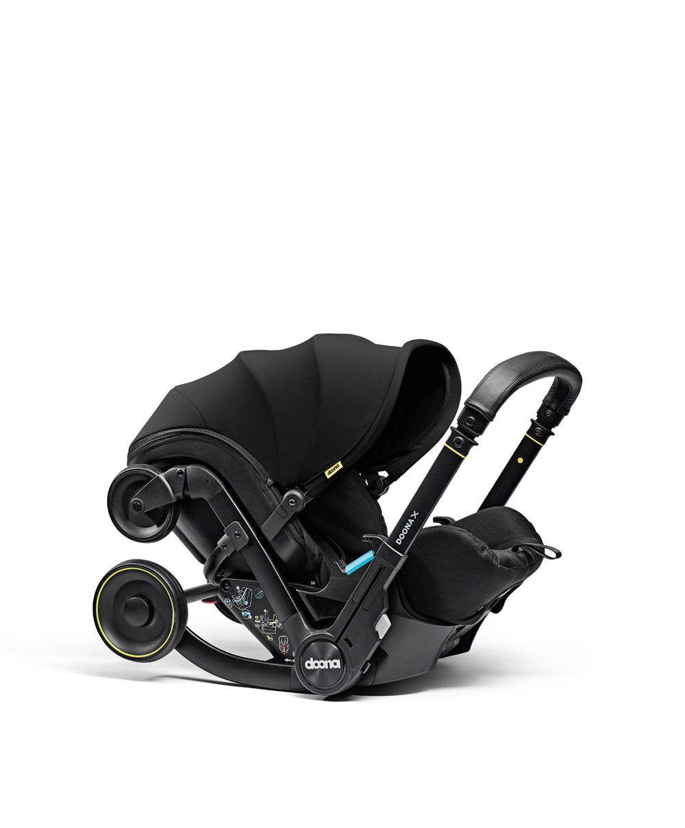 Doona Doona X Car Seat &amp; Stroller With FOC Bag - Nitro Black