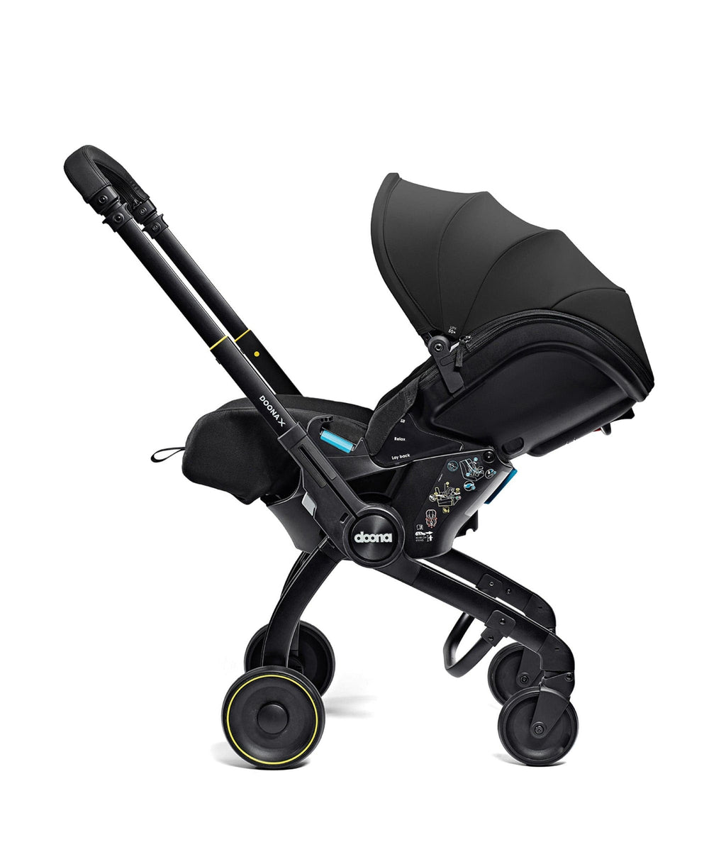 Doona Doona X Car Seat &amp; Stroller With FOC Bag - Nitro Black