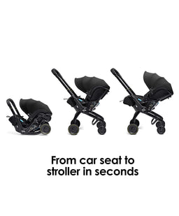 Doona Doona X Car Seat with Stroller & Base - Nitro Black