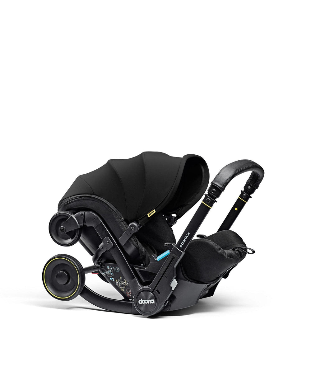 Doona Doona X Car Seat with Stroller &amp; Base - Nitro Black