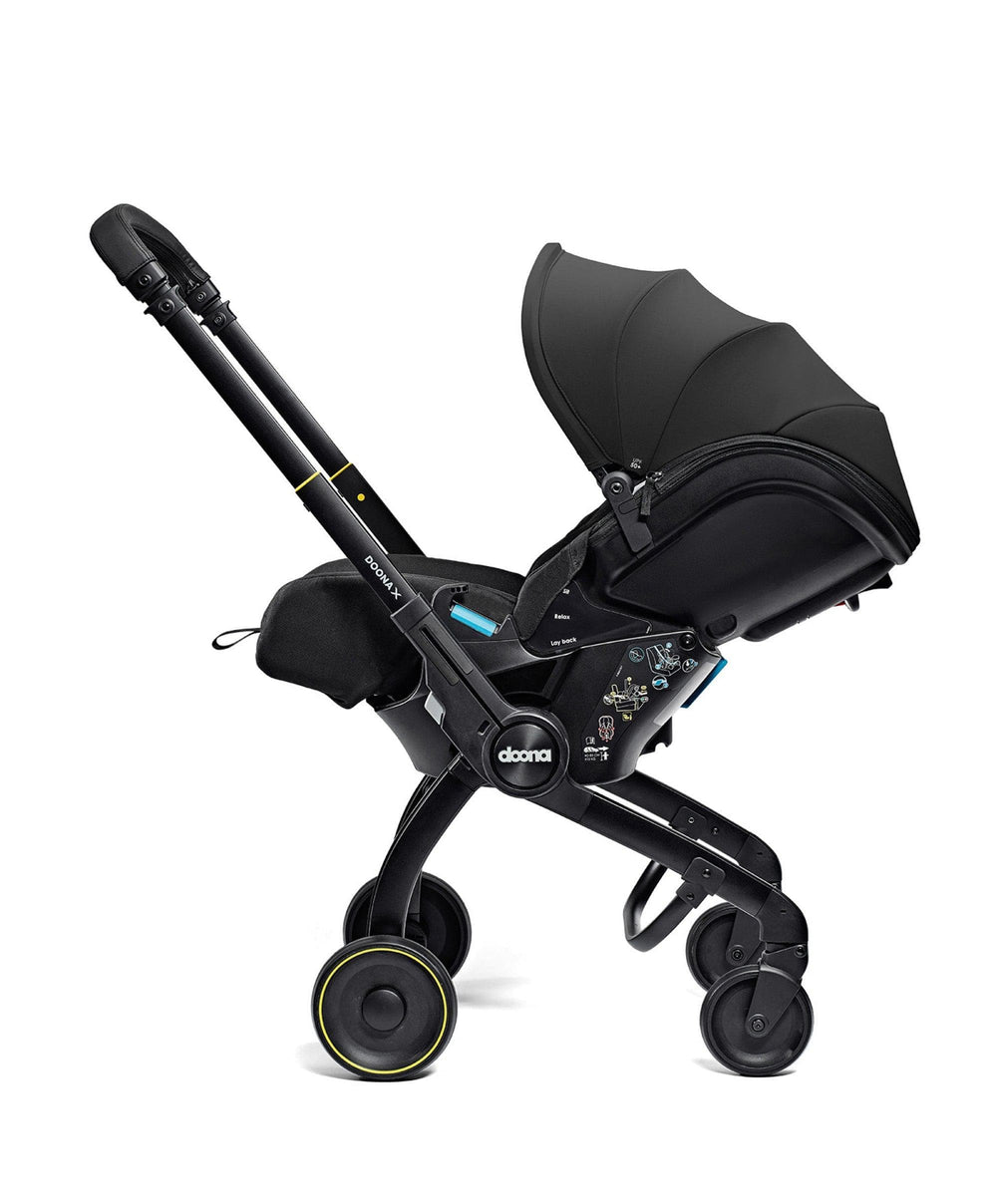Doona Doona X Car Seat with Stroller &amp; Base - Nitro Black