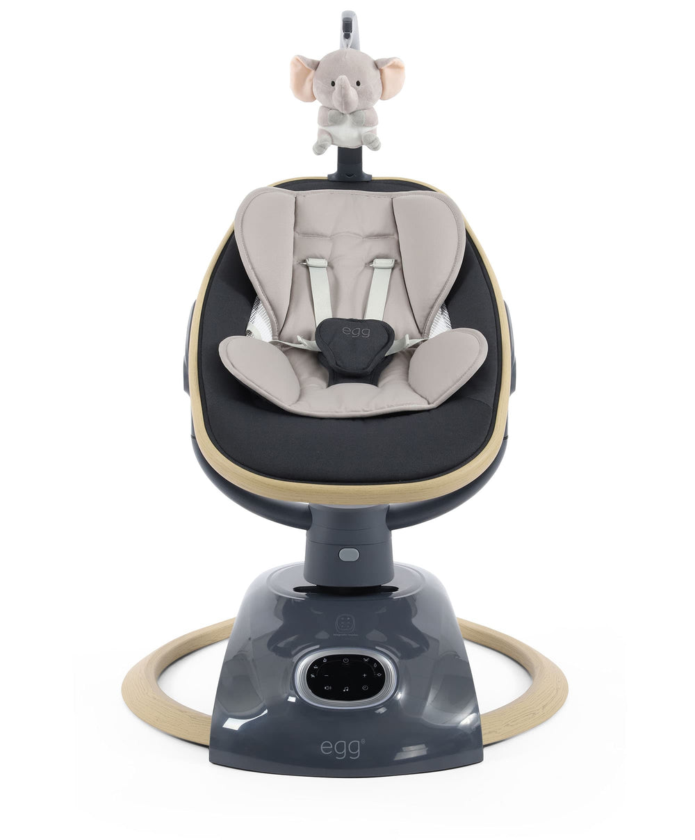 Egg (BabyStyle) Egg Smart Motion Rocker Carbonite - Grey