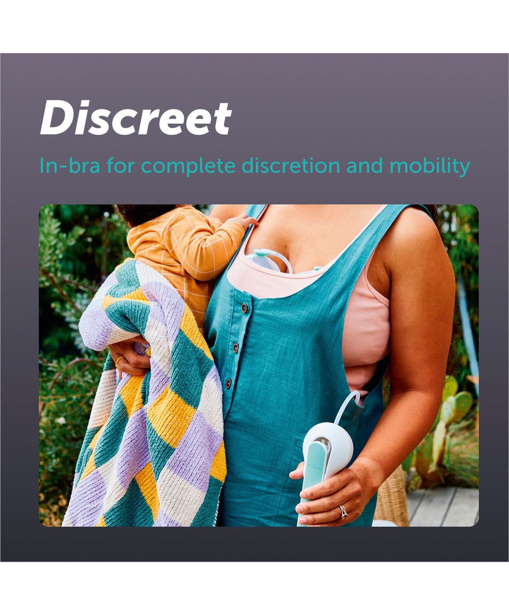 Elvie Breastfeeding Elvie Wave Double Wearable In-Bra Manual Pump