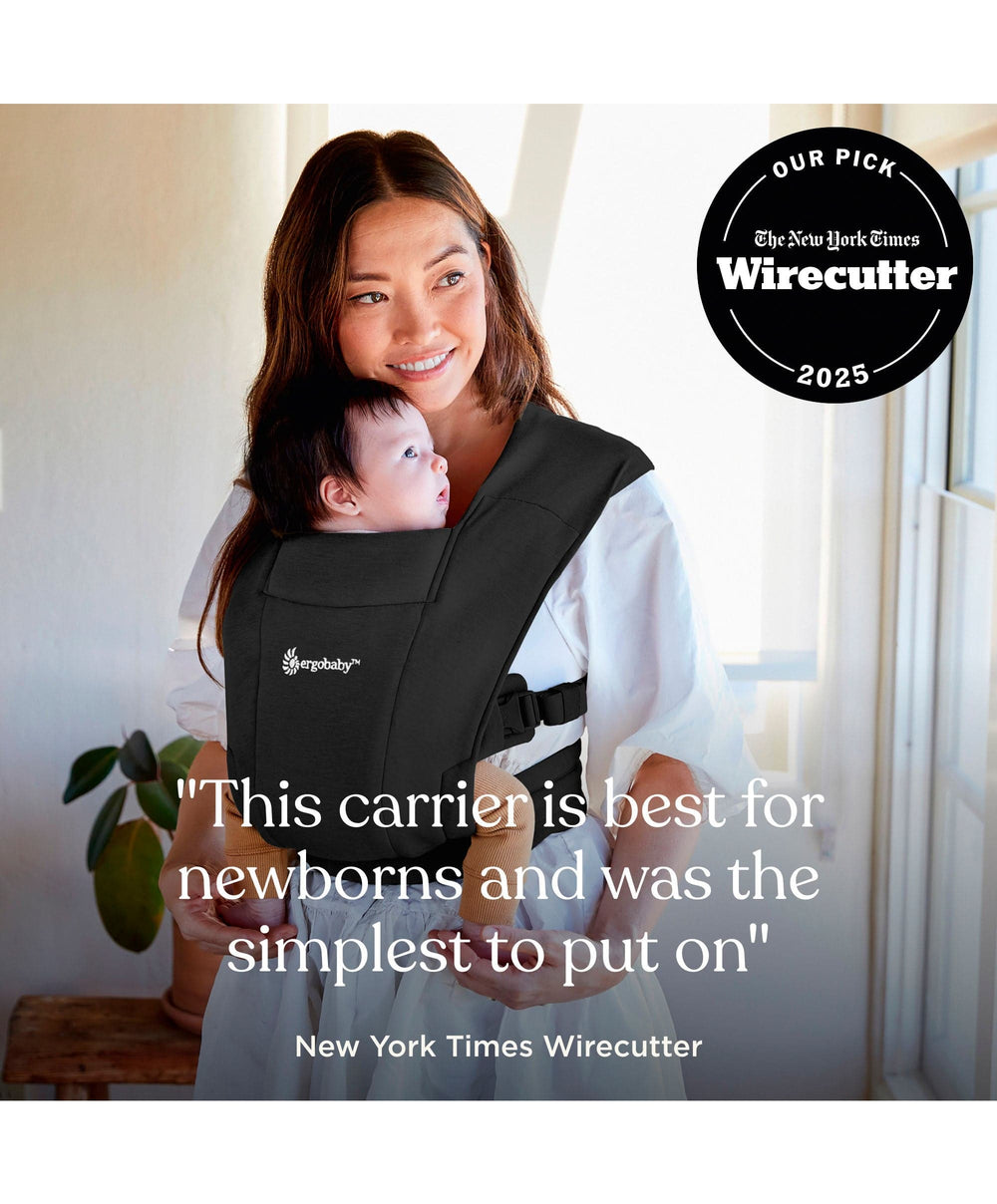 Ergobaby Baby Carriers Ergobaby Embrace Baby Carrier - Black