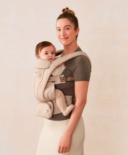 Ergobaby Baby Carriers Ergobaby Omni Deluxe Mesh Baby Carrier - Natural Beige