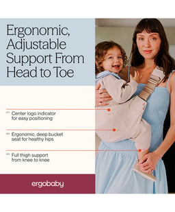 Ergobaby Baby Carriers Ergobaby Upsie Sling Carrier- Natural Beige
