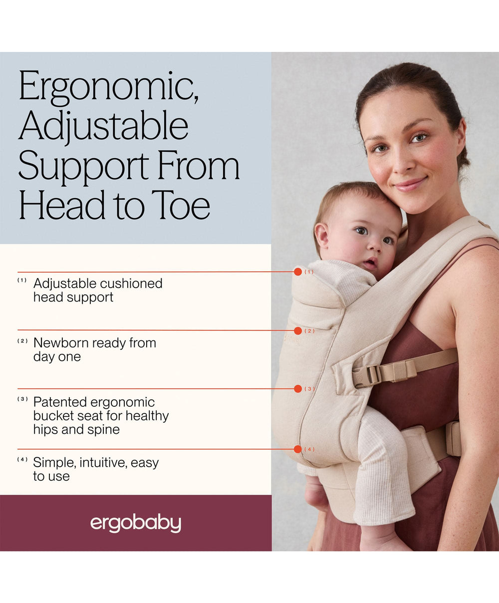 Ergobaby Ergobaby Omni Lite Baby Carrier -  Linen Beige