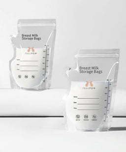 Fraupow Breastfeeding Fraupow Breast Milk Storage Bags- Pack of 30