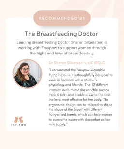 Fraupow Breastfeeding Fraupow Wearable Breast Pump