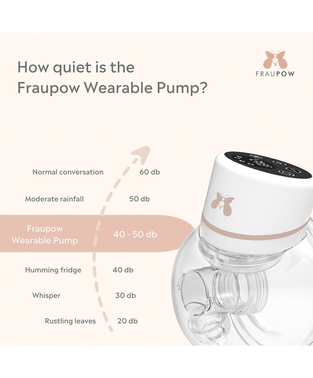 Fraupow Breastfeeding Fraupow Wearable Breast Pump