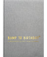 From You To Me Books From You To Me Bump to Birthday Journal