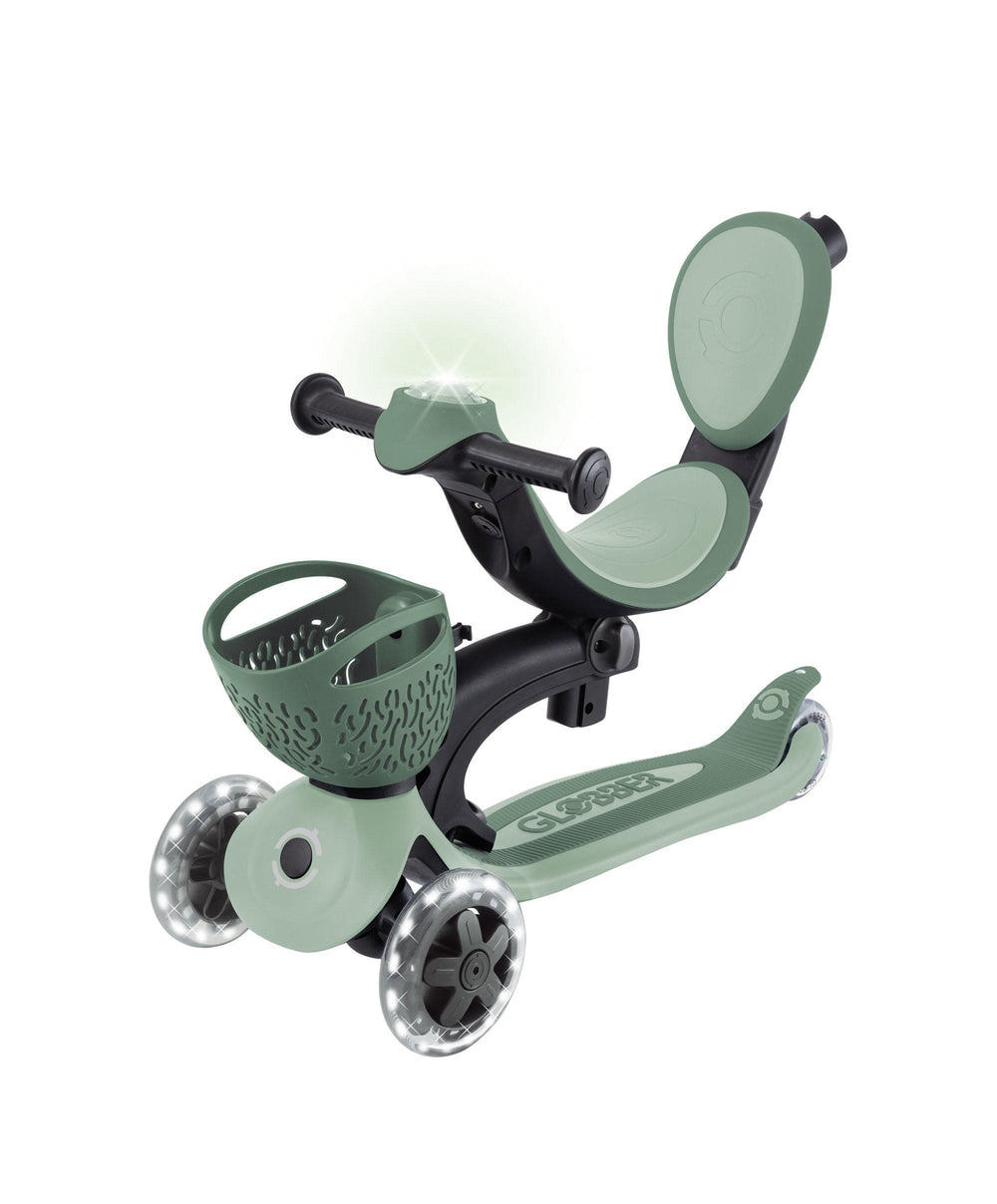 Globber Activity Toys Globber Go Up Baby 360 Lights Scooter – Sage