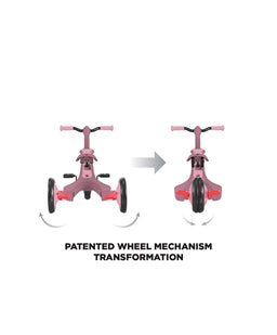 Globber Outdoor Play Globber Explorer Trike Eco 4 in 1 – Berry
