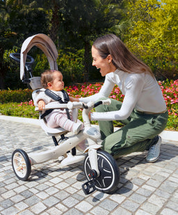 Globber Outdoor Play Globber Explorer Trike Eco 4 in 1 – Coconut