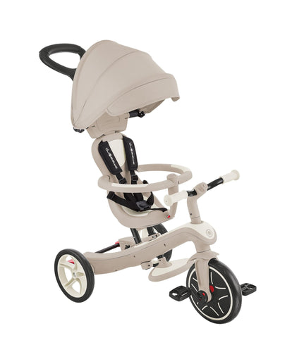 Globber Outdoor Play Globber Explorer Trike Eco 4 in 1 – Coconut