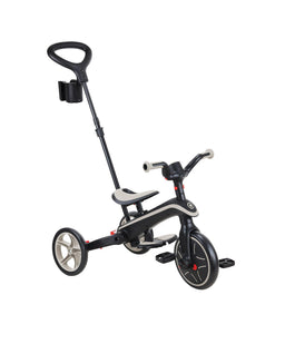 Globber Outdoor Play Globber Explorer Trike Foldable 4 in 1 - Taupe