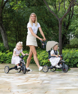 Globber Outdoor Play Globber Explorer Trike Foldable 4 in 1 - Taupe