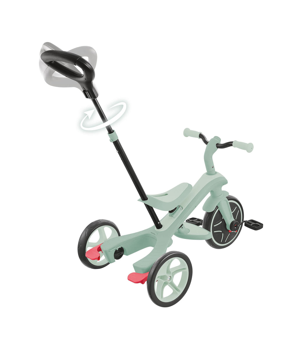 Globber Ride on Toy Globber Explorer Trike Eco 4 in 1 - Pistachio