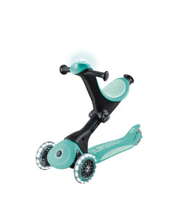 Globber Ride on Toy Globber Go Up Deluxe Lights - Mint