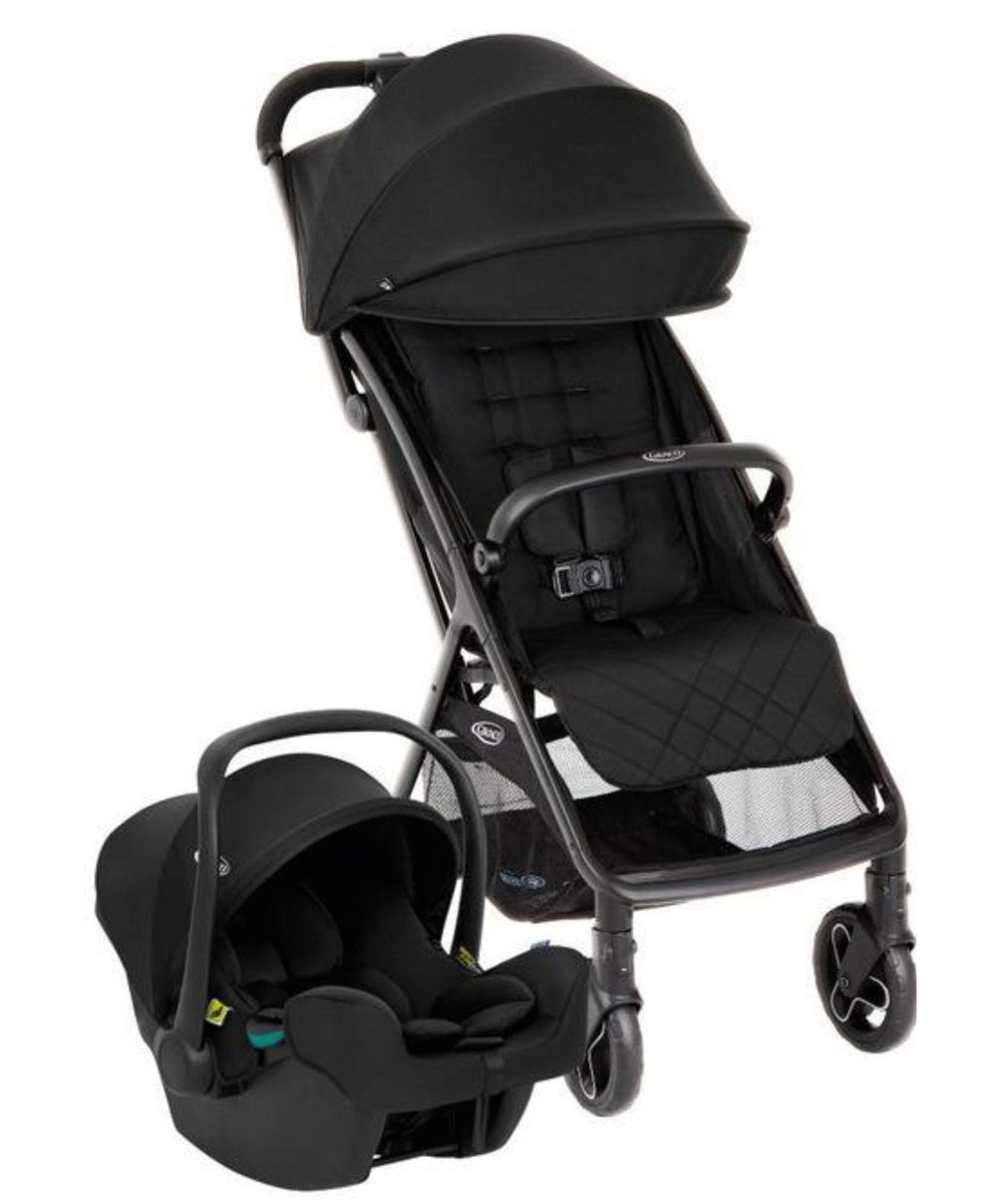 Graco Pushchairs Graco Arris™ Pushchair Bundle with SnugLite™ i-Size R129 Infant Car Seat – Night Sky