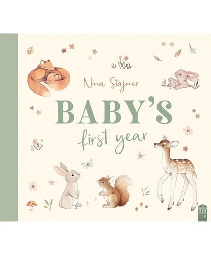 House of Marbles Books Baby's First Year Record Book