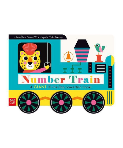 House of Marbles Books Number Train Board Book