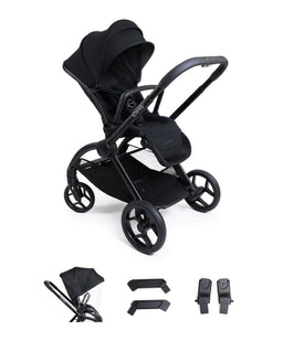iCandy iCandy Core 2 Pushchair Bundle With Maxi-Cosi Pebble Slide Pro Car Seat & Base – Black