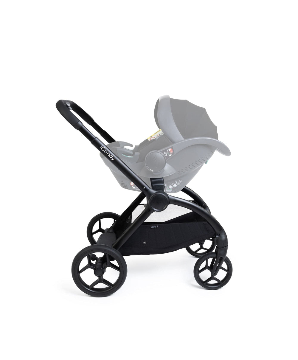 iCandy iCandy Core 2 Pushchair Bundle With Maxi-Cosi Pebble Slide Pro Car Seat &amp; Base – Black