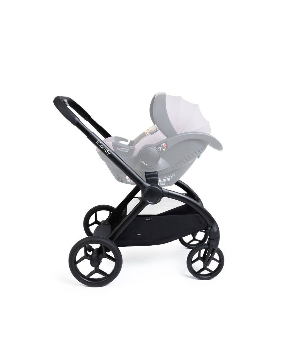iCandy iCandy Core 2 Pushchair Bundle With Maxi-Cosi Pebble Slide Pro Car Seat &amp; Base – Grey