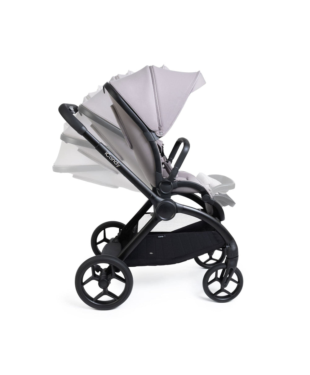 iCandy iCandy Core 2 Pushchair Bundle With Maxi-Cosi Pebble Slide Pro Car Seat &amp; Base – Grey