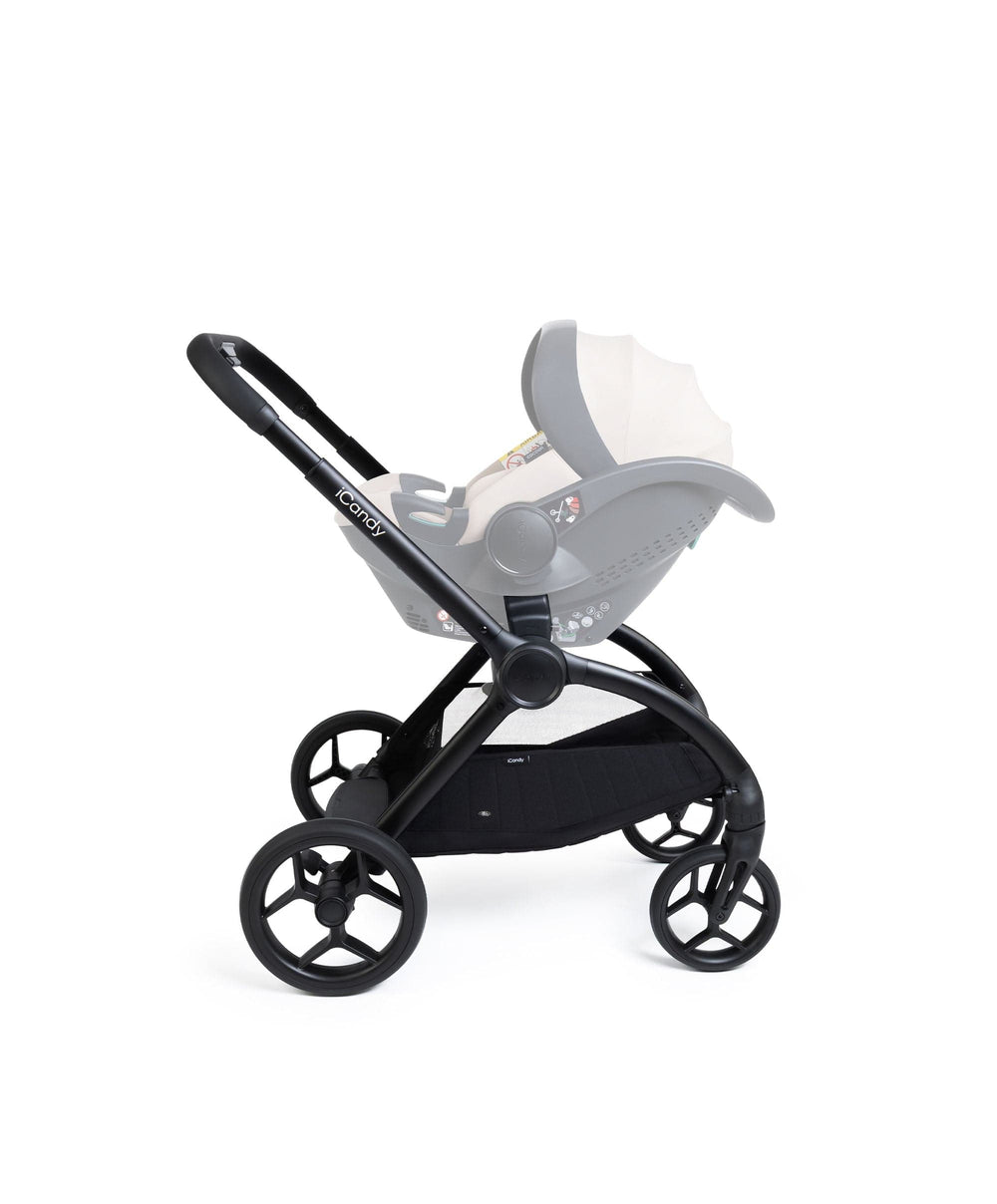 iCandy iCandy Core 2 Pushchair Bundle With Maxi-Cosi Pebble Slide Pro Car Seat &amp; Base – Sandstone