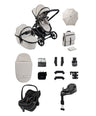 iCandy iCandy Peach 8 Complete Bundle with Maxi-Cosi Pebble Slide Pro Car Seat & Base  - Taupe
