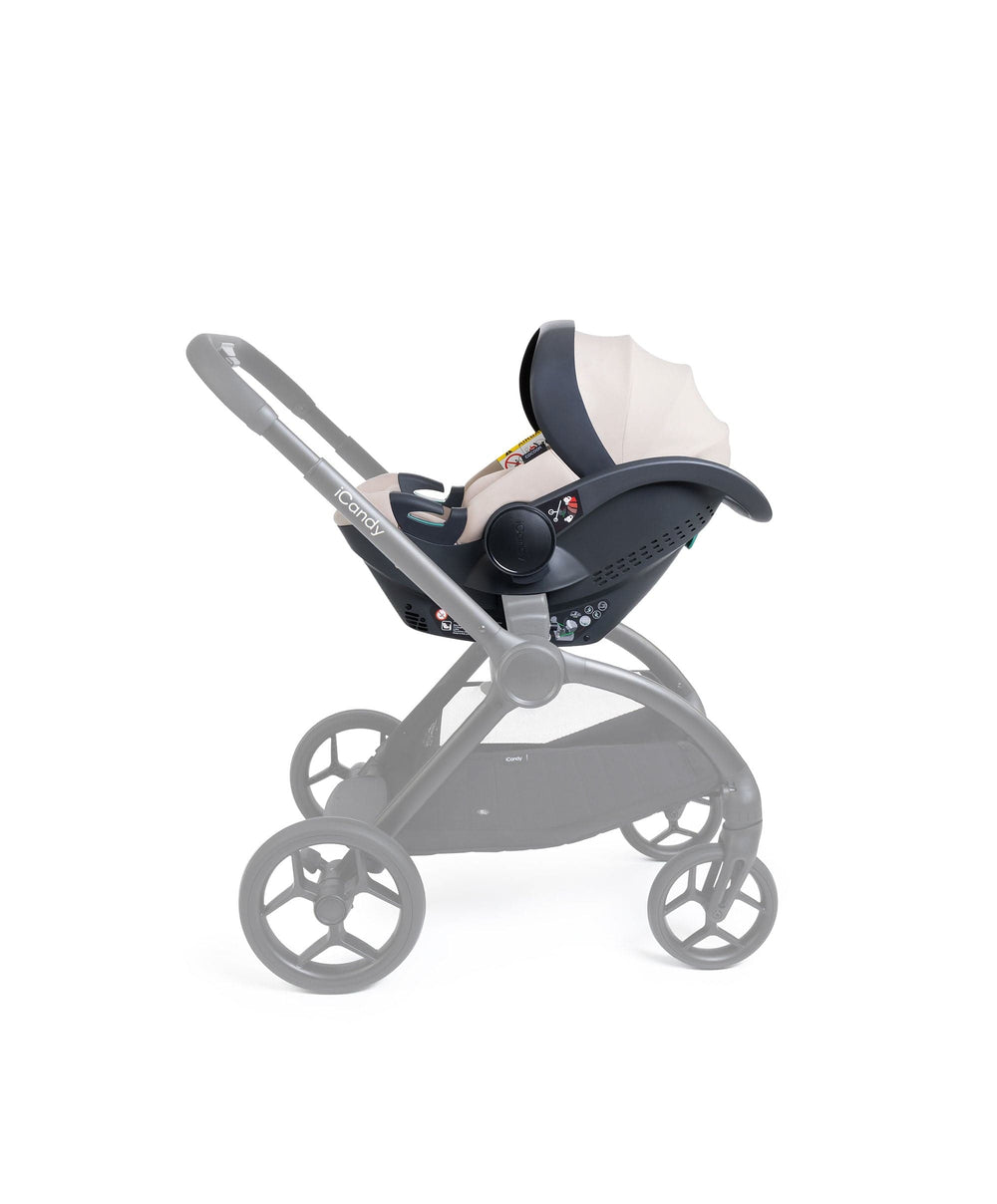 iCandy Pushchairs iCandy Core 2 Complete Travel Bundle with Cocoon 360 - Sandstone