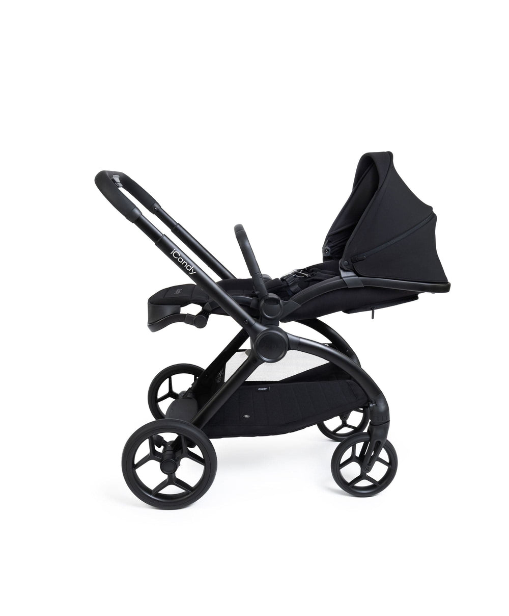 iCandy Pushchairs iCandy Core 2 Pushchair Bundle With Cybex Cloud T Car Seat &amp; Base - Black