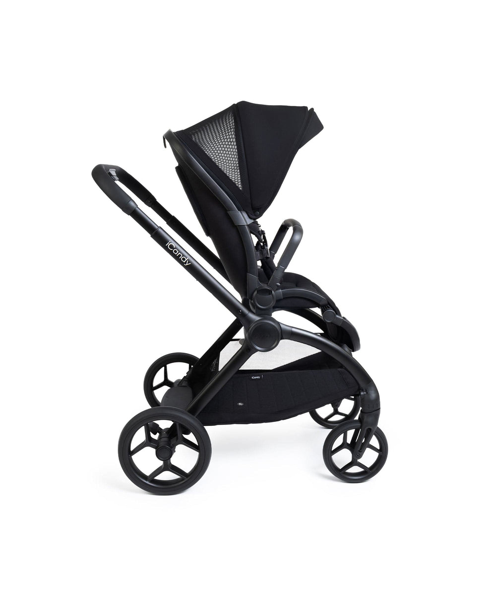 iCandy Pushchairs iCandy Core 2 Pushchair Bundle With Cybex Cloud T Car Seat &amp; Base - Black