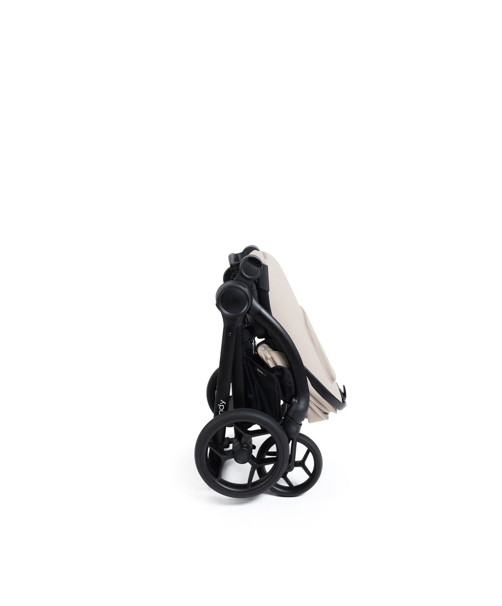 iCandy Pushchairs iCandy Core 2 Pushchair Bundle With Cybex Cloud T+ Car Seat &amp; Base - Sandstone