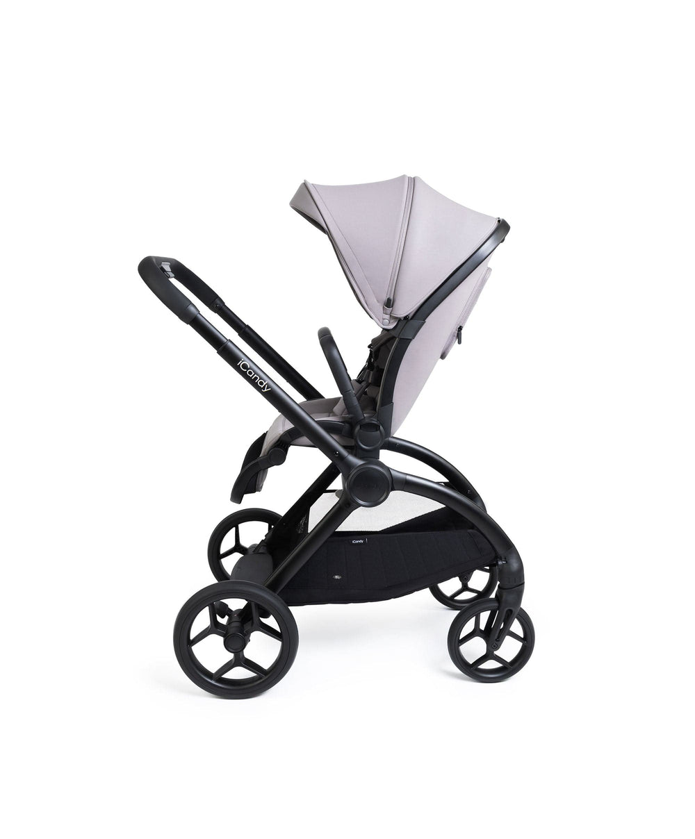iCandy Pushchairs iCandy Core 2 Pushchair Bundle With Cybex Cloud T+ Car Seat &amp; Base - Storm Grey