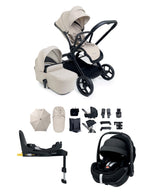iCandy Pushchairs iCandy Core 2 Pushchair Bundle With Maxi-Cosi Pebble 360 Pro Car Seat & Base - Sandstone