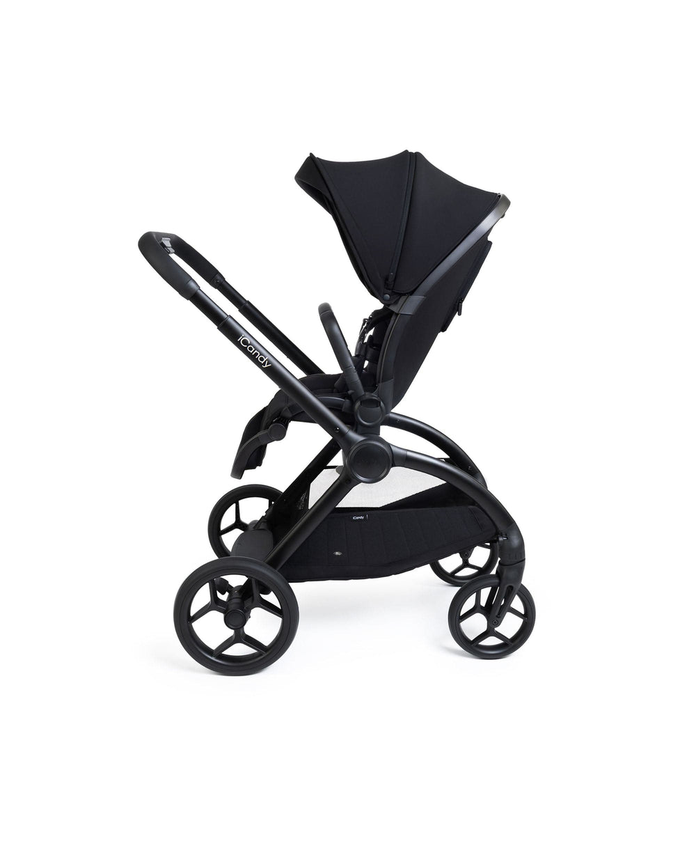 iCandy Pushchairs iCandy Core 2 Pushchair &amp; Carrycot Bundle - Black