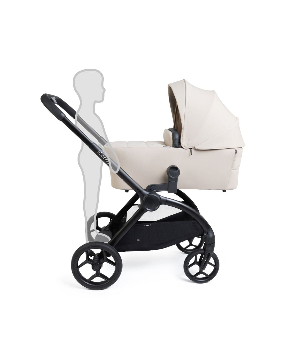 iCandy Pushchairs iCandy Core 2 Pushchair &amp; Carrycot Bundle - Sandstone