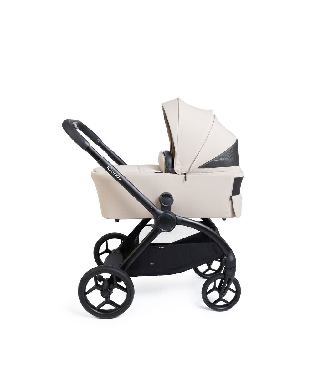 iCandy Pushchairs iCandy Core 2 Pushchair &amp; Carrycot Bundle - Sandstone