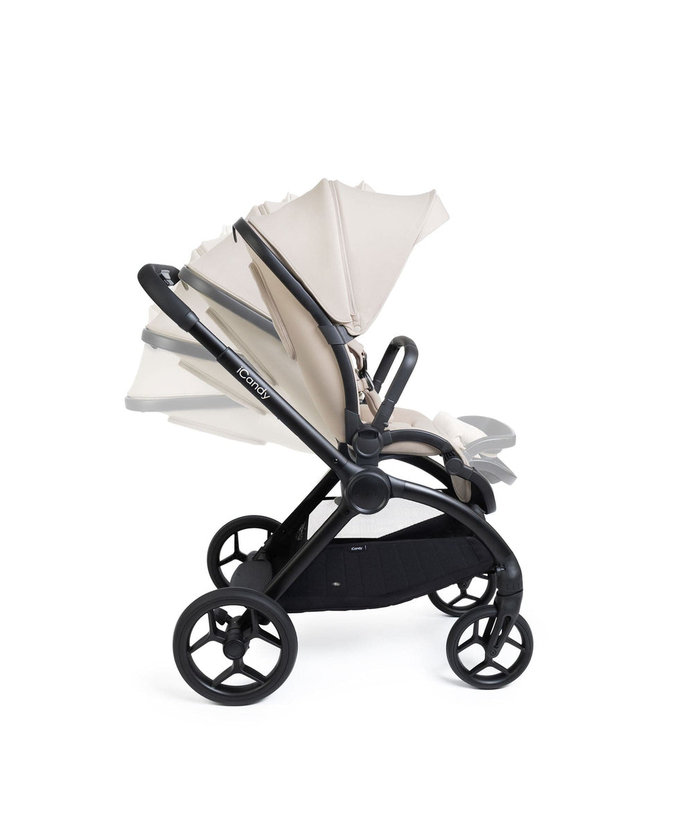 iCandy Pushchairs iCandy Core 2 Pushchair &amp; Carrycot Bundle - Sandstone