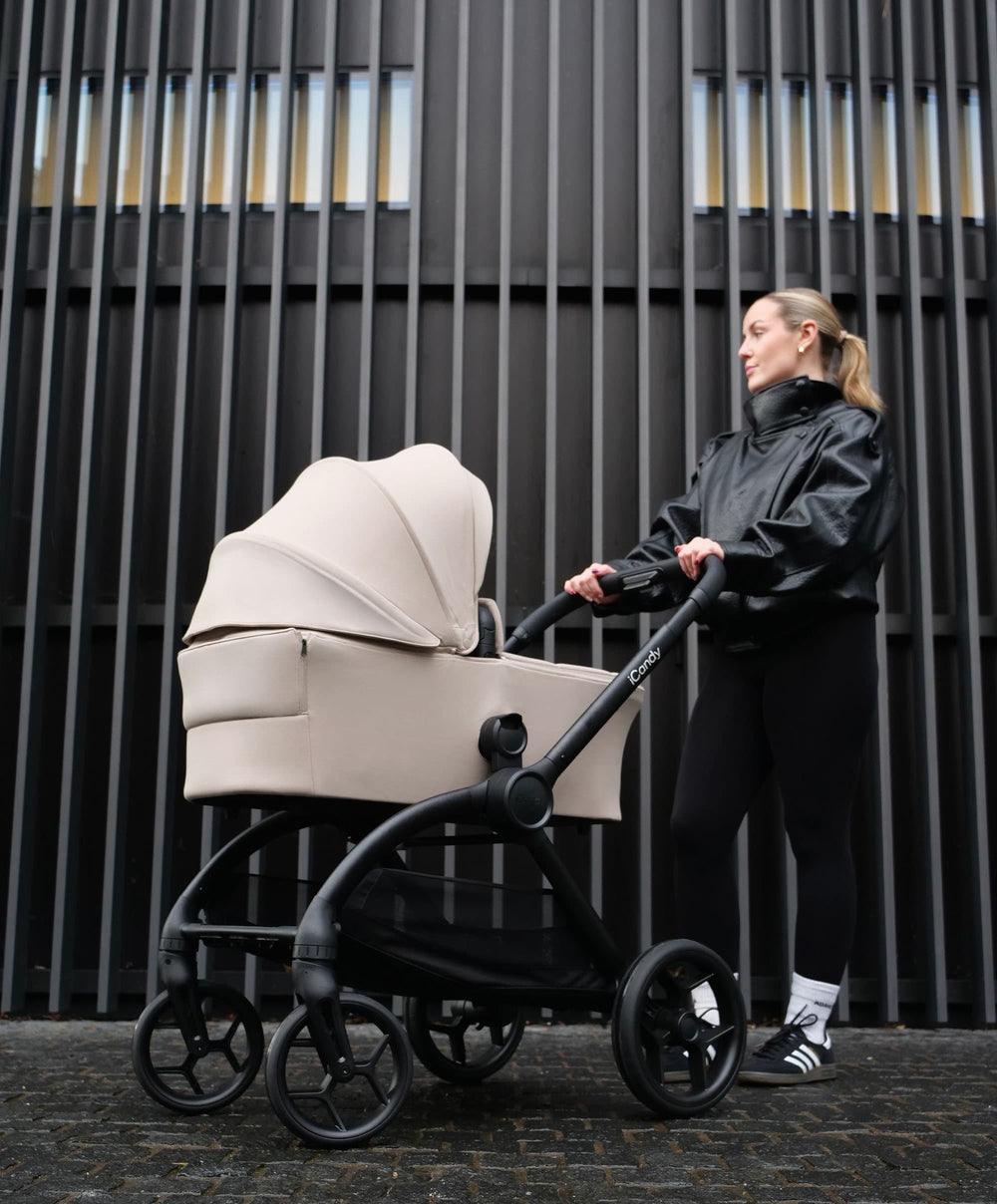 iCandy Pushchairs iCandy Core 2 Pushchair &amp; Carrycot Bundle - Sandstone